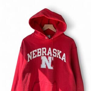 Y2k nebraska champion hoodie nebraska L